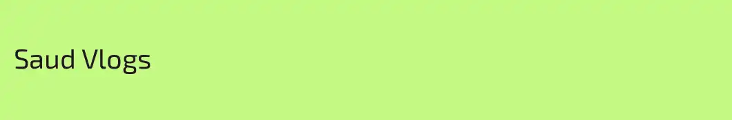 Saud Vlogs